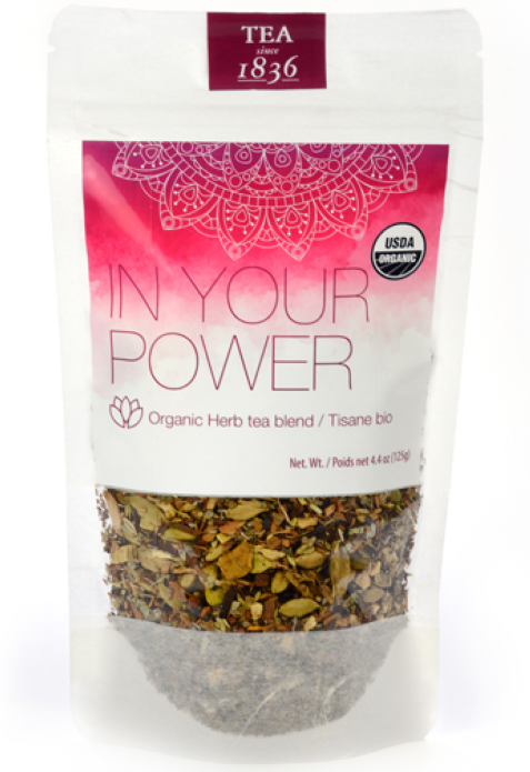 Herb Tea blend In Your Power Organic Ayurvedic 4.4oz