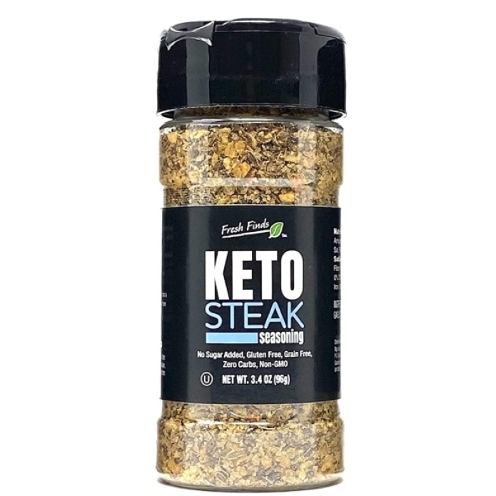 KETO Steak Seasoning Fresh Finds 3.4oz (No Sugar Added)