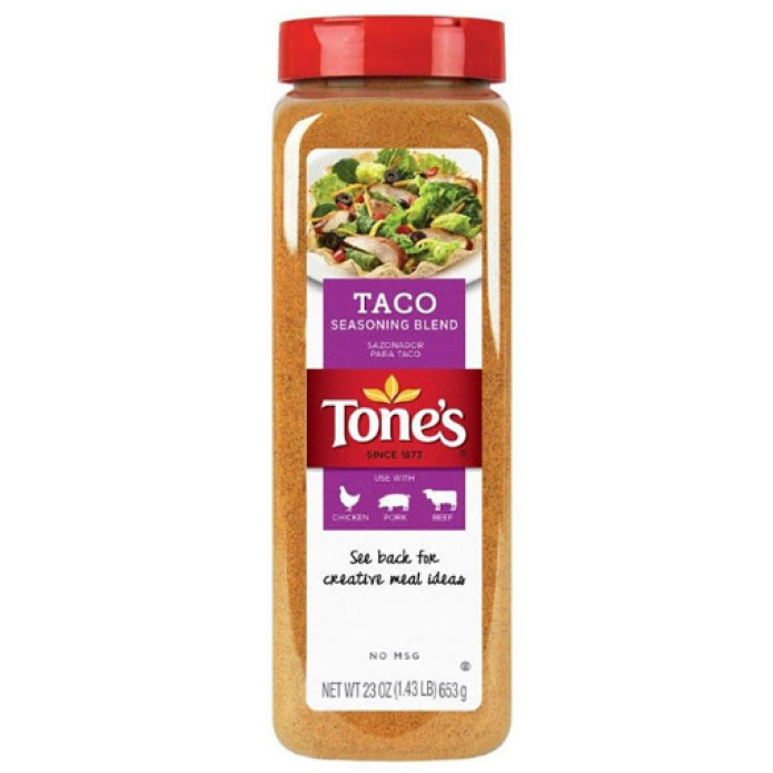 Tones Taco Seasoning 23oz